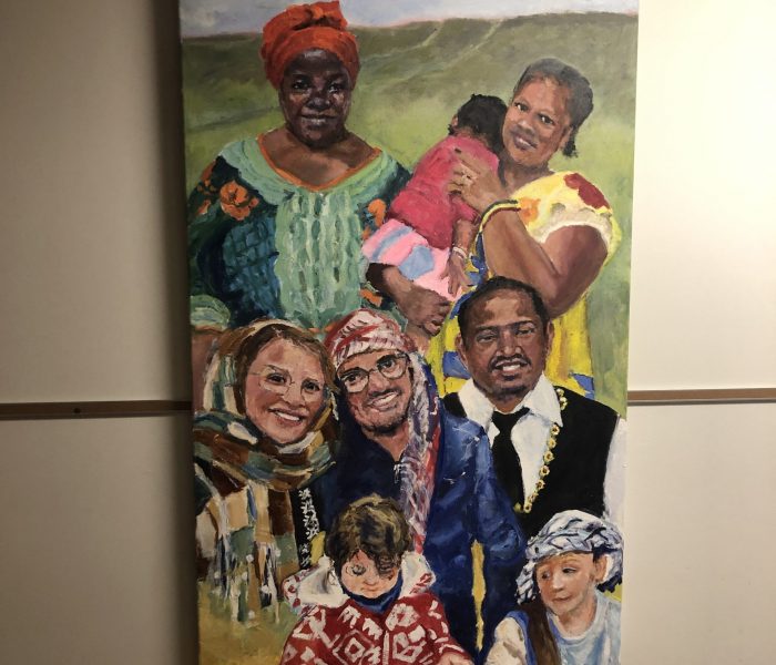 part of paintings of the diverse community Better Together KC serves